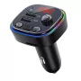 FM siųstuvas VAKOSS TC-B439K Bluetooth USB, 87.5–108 MHz, microSD/USB atkūrimas, 5V/3.1A išvestis, RGB ekranas