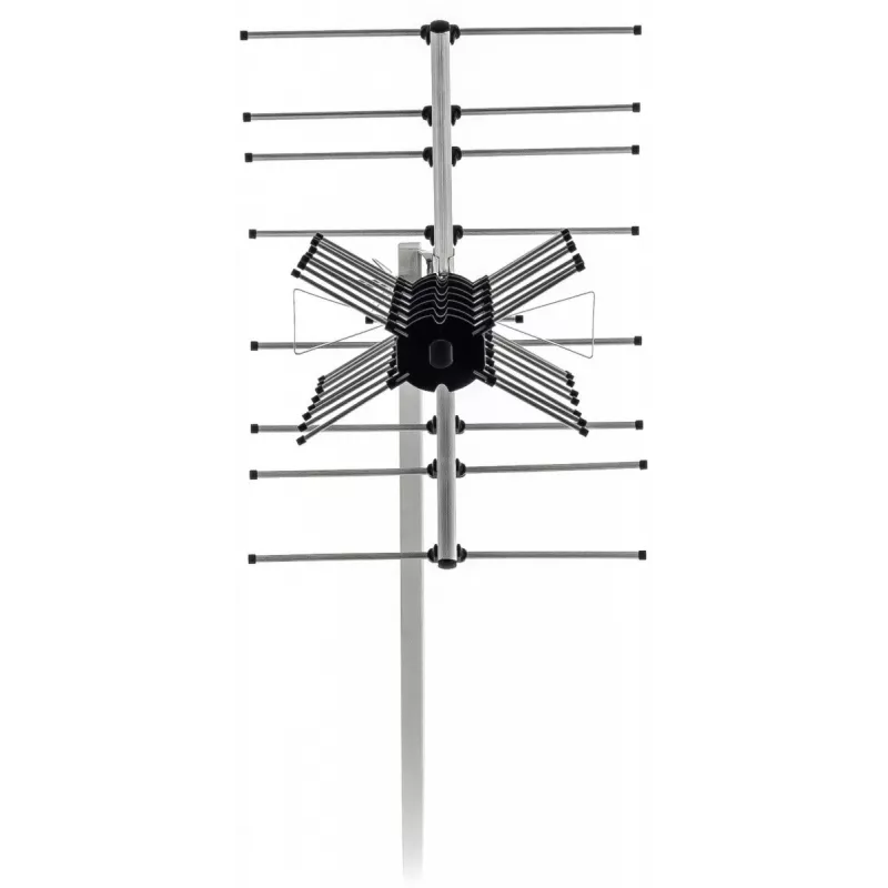 Lauko TV antena SENCOR SDA 611 DVB‑T2/T 12 dB 75Ω su 4G LTE filtru