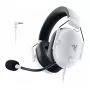 JuodaShark V3 X Hyperspeed for PlayStation, žaidimų ausinės, baltos, 2,4 GHz siųstuvas, Bluetooth, USB