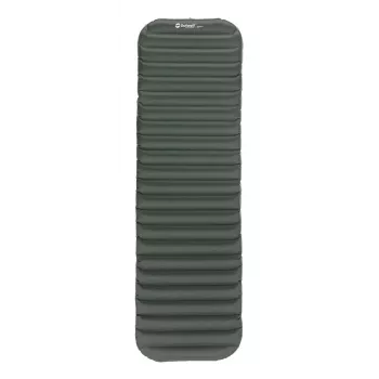 Vienvietis pripučiamas čiužinys Outwell 400123 — 1950×600×110 mm, poliesteris/PVC, žalias