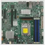 Pagrindinė plokštė Supermicro X14SAZ-TLN4F, lizdas 1851, Intel mikroschemų rinkinys, Micro-ATX, 4x DIMM DDR5, iki 256 GB, 2x 2.5Gb LAN, IPMI