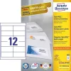 Avery 3659 lipnios etiketės Stačiakampė Nuolatinė Balta 1200 vnt.
