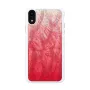 iKins išmaniojo telefono dėklas, skirtas iPhone XR — rožinio ežero ir baltos spalvos