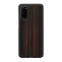 Išmaniojo telefono dėklas Man and Wood Galaxy S20 juodmedžio — apsauginis dėklas Samsung Galaxy S20