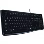 Logitech Desktop MK120 Combo, juoda, laidinė, šveicariška, 920-002504