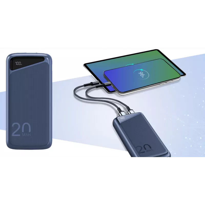 Nešiojama išorinė baterija Navitel PWR20 MX BLUE 20000 mAh