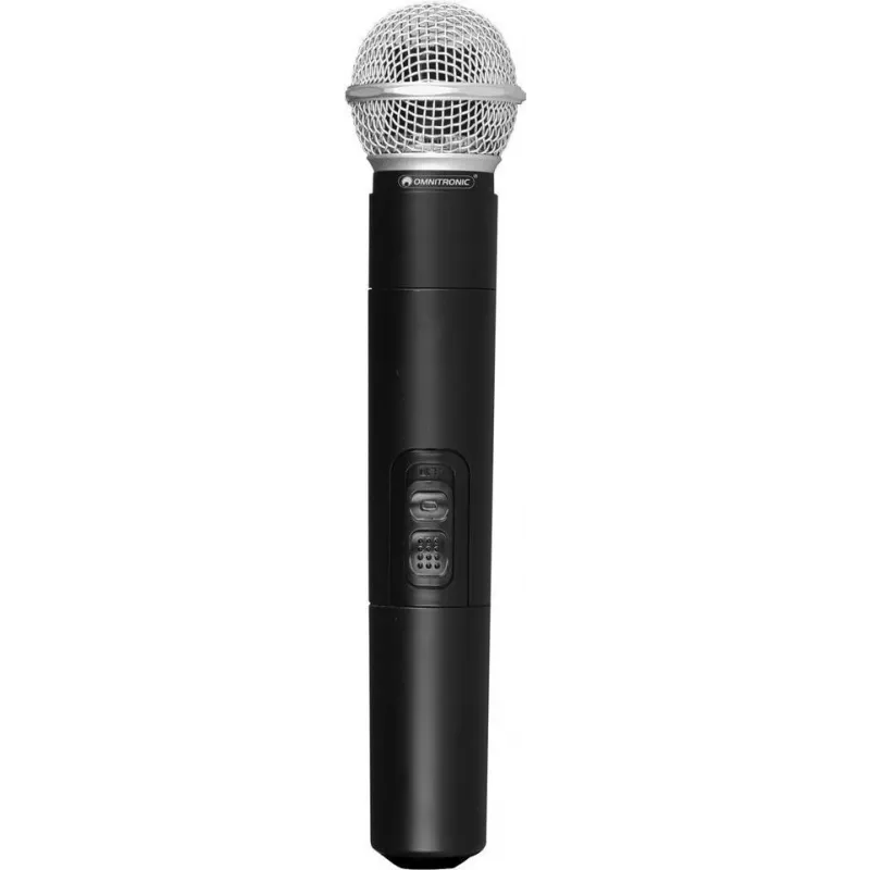 Belaidis rankinis UHF mikrofonas Omnitronic UHF-E Series 534.1 MHz