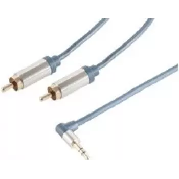 Garso kabelis ShiverPeaks SP-PROFESSIONAL 5m 3.5mm 2 x RCA