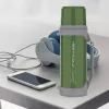 Termoso butelis Maestro MR-1631-150, vakuuminiu būdu izoliuotas nerūdijančio plieno butelis 1,5 l, žalias