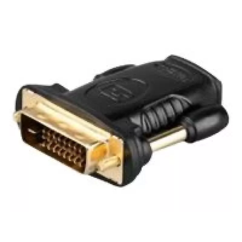 Goobay HDMI/DVI-D adapteris, HDMI standartinis lizdas (A tipas) -> DVI-D (24+1) kištukas (68931)