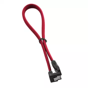 ModMesh Right Angle SATA 3 kabelis 30cm - Red - kabelis - Skaitmeninis/Duomenų (CM-CAB-RSAT-N30KR-R)