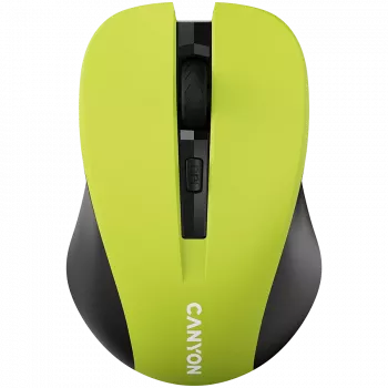 Pelė CANYON MW-1 belaidė geltona CNE-CMSW1Y