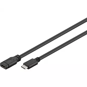 Goobay 45393 USB kabelis, juodas