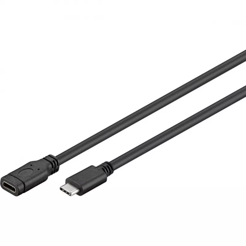 Goobay 45393 USB kabelis, juodas