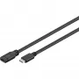 Goobay 45393 USB kabelis, juodas
