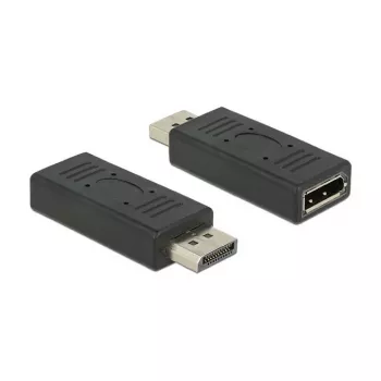 DisplayPort laidas DeLOCK 2xDisplayport 1.2 65691 Juodas