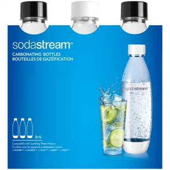 Gazuojančių butelių rinkinys SodaStream 2260748 3 vnt.
