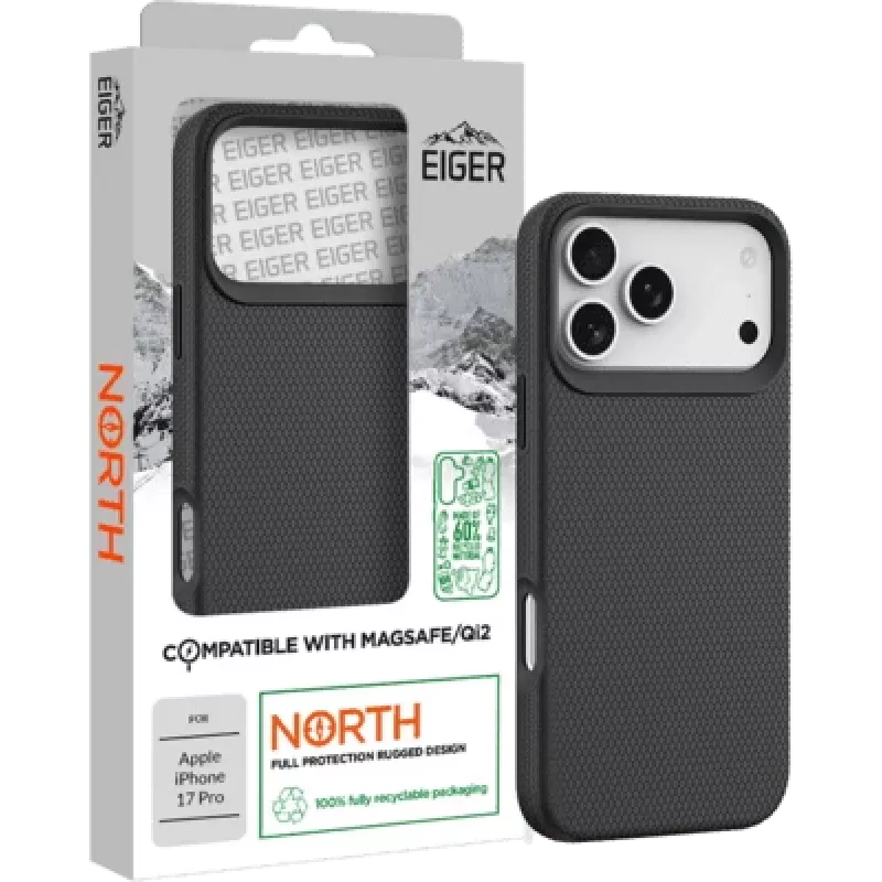 Eiger North Case MagSafe GRS iPhone 17 Pro Juoda