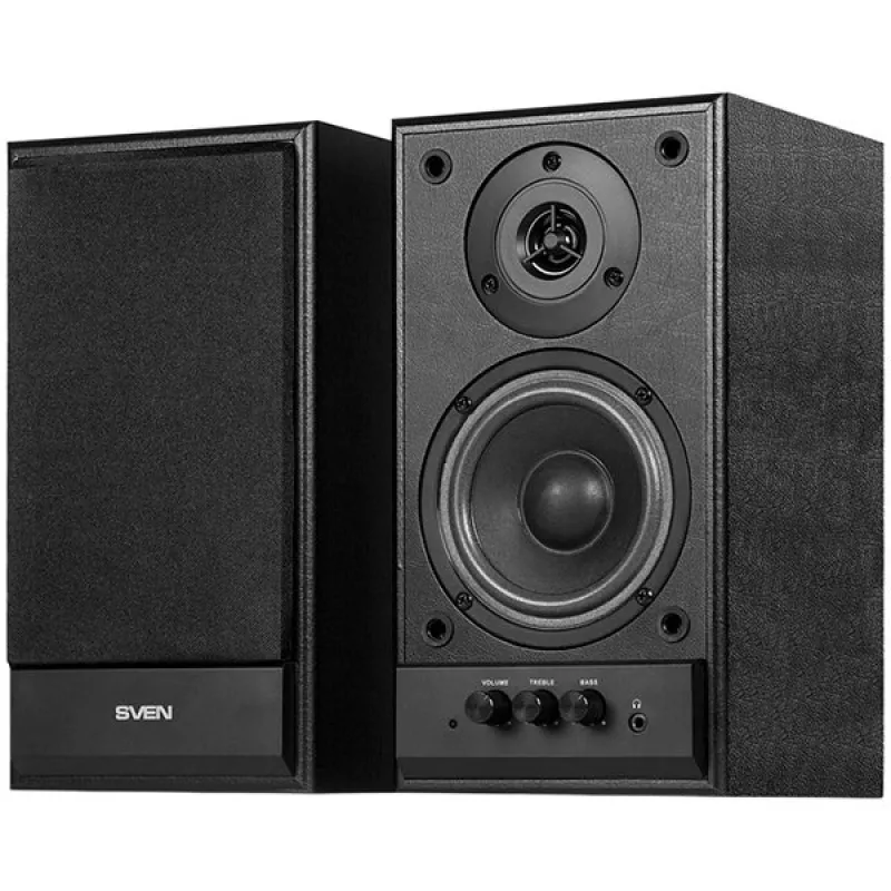 Multimedijos garsiakalbis SVEN SPS-702 (Stereo, 40W, 40Hz-22Hz, juoda oda)