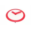 NeXtime klok 2615ro Focus, Ø25 cm, sieninis, balta / raudona