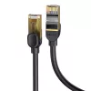Baseus Ethernet RJ45, 10Gbps, 1m tinklo laidas (juodas)