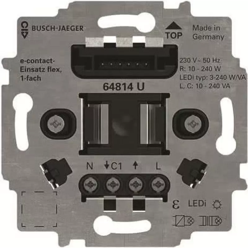 Busch-Jaeger E-Contact-Insert 1-way 64814 U (2CKA006800A3047)