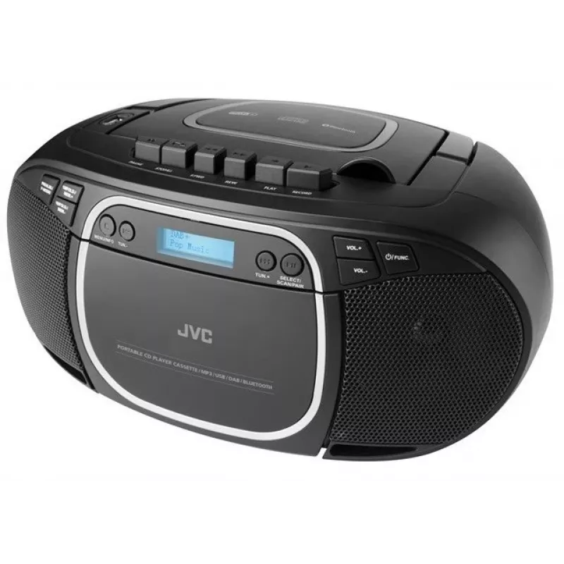 JVC RC-E561B-DAB CD grotuvas Juodas Nešiojamasis CD grotuvas