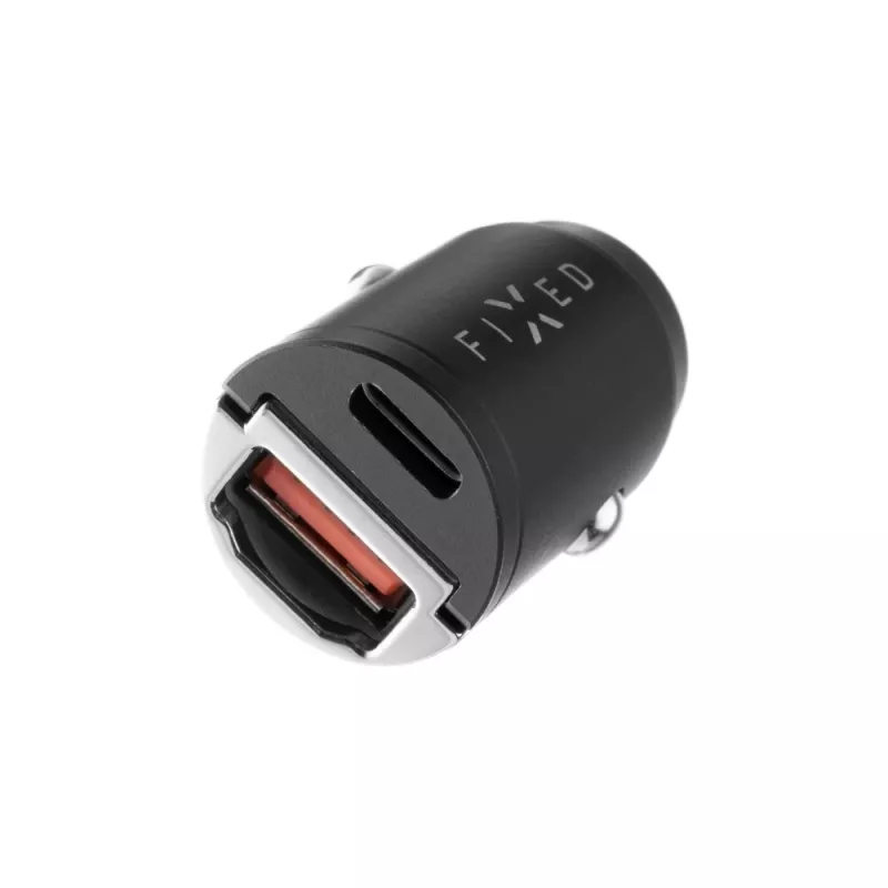 Automobilinis kroviklis FIXED FIXCC30M-CU-BK 30W USB‑C automobiliniams lizdams