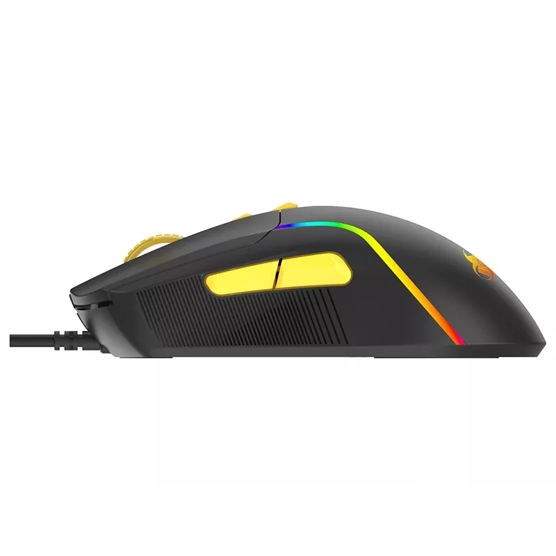 Tracer HORNET 87 klaviatūra Pelė įtraukta Žaidimų USB QWERTY anglų Juoda, Geltona