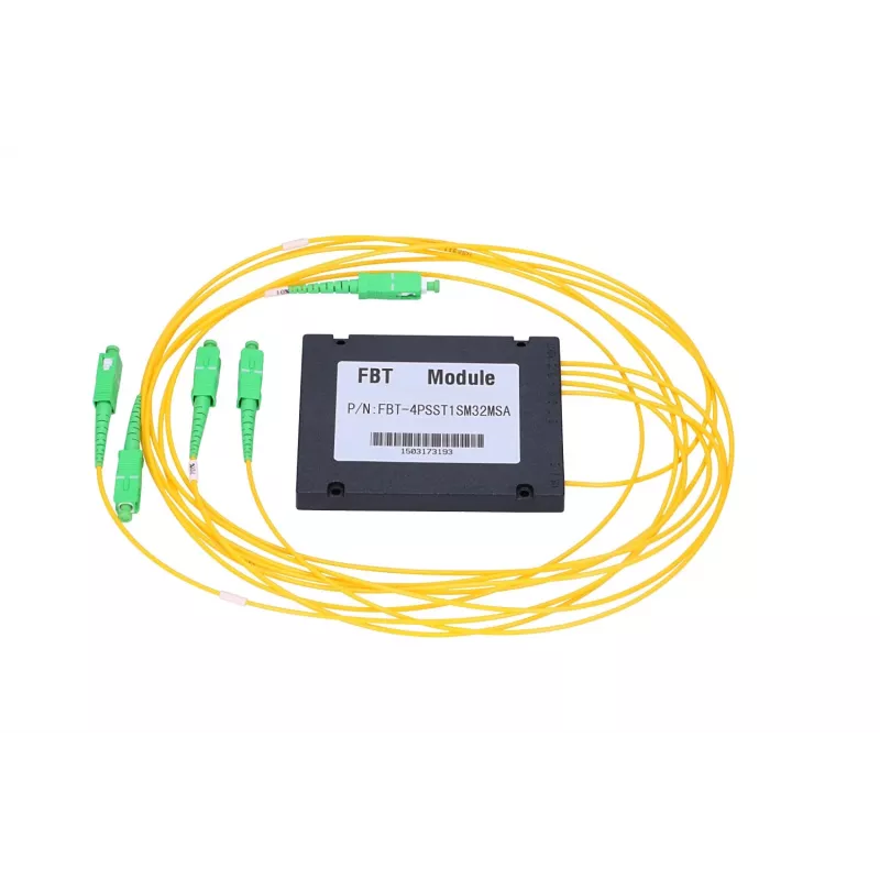 Kabelio skirstytuvas Extralink Splitter 1:4 FBT SC/APC 70:10:10:10 2.0mm 1m