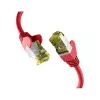 Efb EC020200050 Ethernet komutacinis kabelis raudonas