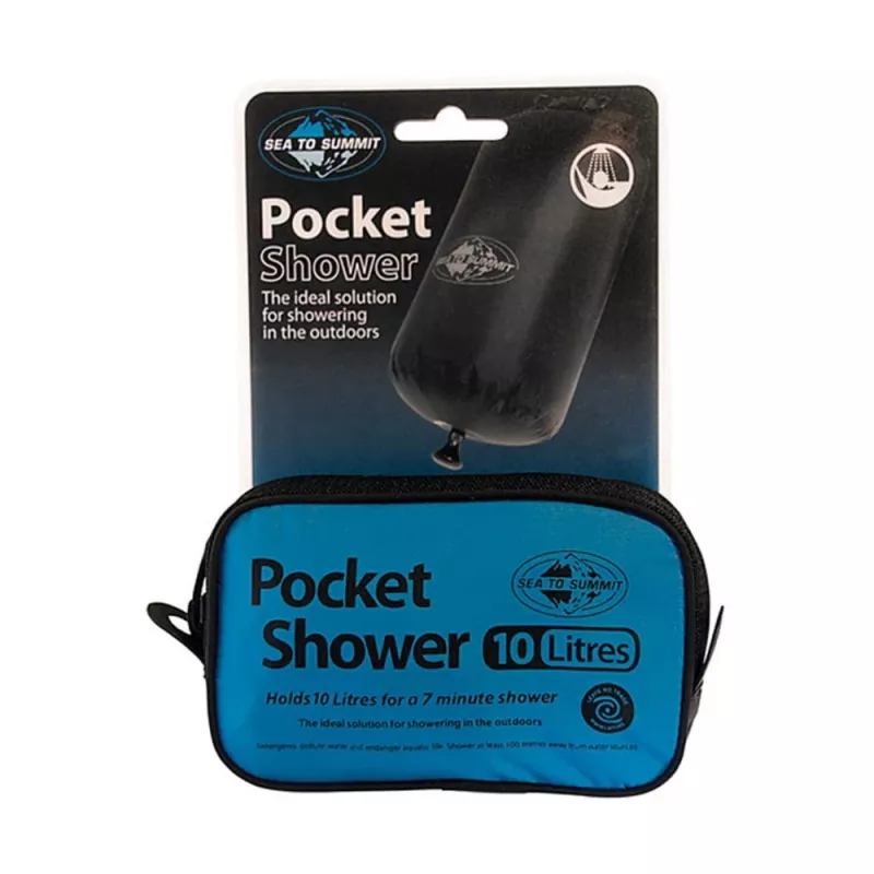 Nešiojamas kišeninis dušas SEA TO SUMMIT APSHOWER/UNI/UNI — 10 L, 6 m žarna, 70D nailonas, 120 g