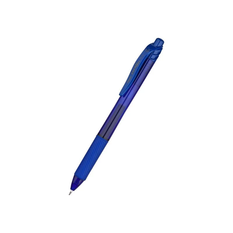 Užsegamas ištraukiamas rašiklis Pentel Energel X 1.0 Mėlynas