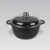 Maestro MR-4616C Puodas su dangčiu 16 cm 1 l Juodas