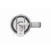 Termo puodelis su šiaudeliu Xiaomi Straw Mug White 1 L — nerūdijančio plieno vidus, sandarus, 240×132×97 mm