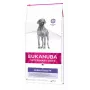 Sausas šunų maistas EUKANUBA Dermatosis FP Suaugę Žuvis 12 kg — be grūdų, 22% baltymų, 15% riebalų