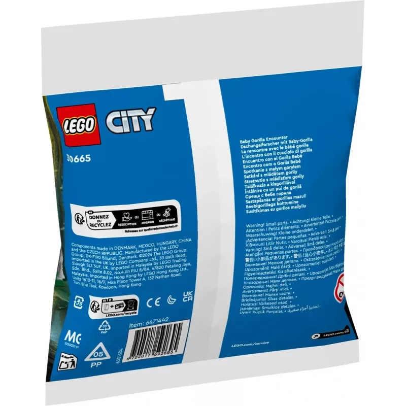 LEGO City 30665 Kūdikio gorilos susitikimas