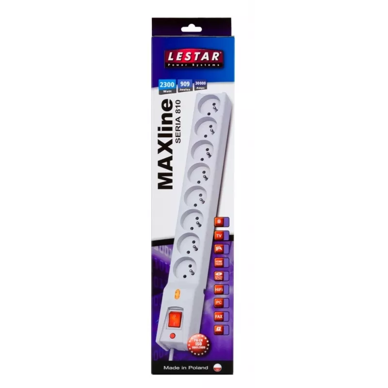 Apsauga nuo viršįtampių LESTAR LX 810 G-A K.:SZ 1,5 m