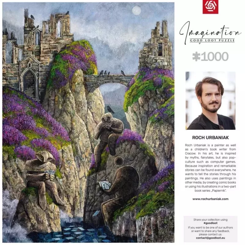 Good Loot Imagination Puzzle: Roch Urbaniak - Trolle z Kilmorven, 1000 vienetų