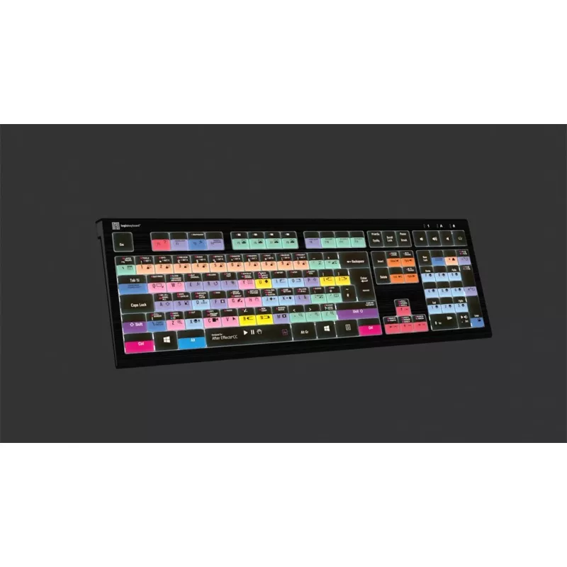 Logickeyboard Adobe After Effects CC Astra 2 UK PC klaviatūra
