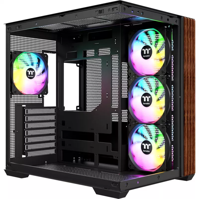 Thermaltake View 380 WS ARGB Midi Tower juoda