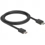 Delock DisplayPort kabelis – DisplayPort (M) užfiksuotas prie DisplayPort (M) užfiksuoto – DisplayPort 2.1 – 1,8 m – palaiko 16K 60 Hz (15 360 x 8640), iki 80 Gbps duomenų perdavimo greičio