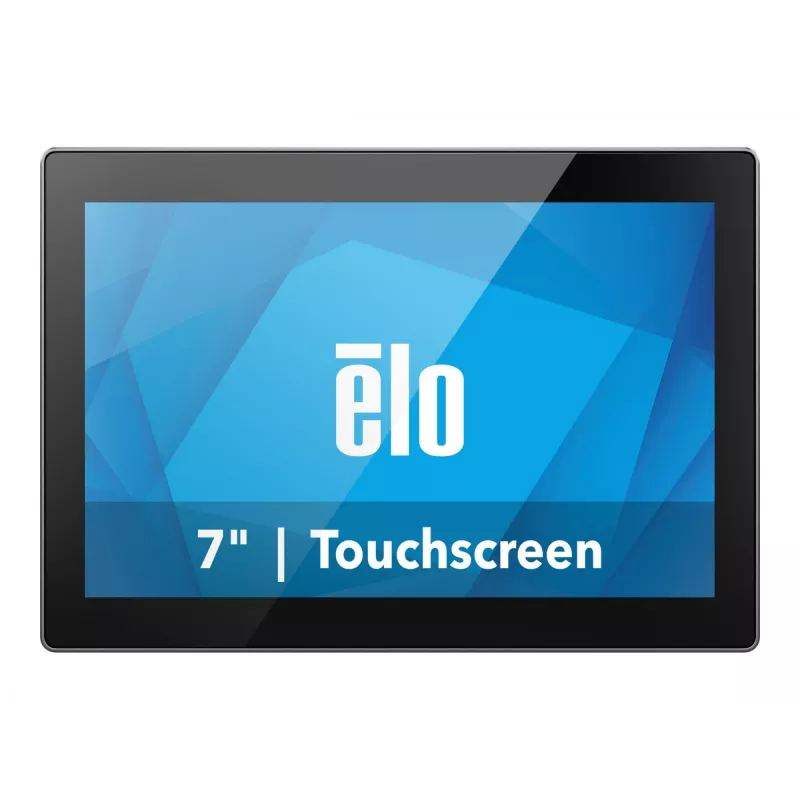 Elo 0704LS, 17,8 cm (7 col.), projektuota talpinė, 10 lietimo taškų, USB-C, rinkinys, tamsiai pilkas lietimui jautrus monitorius, Ekranas: 17,8 cm (7 col.), projektuota talpinė, 10 taškų, Skiriamoji geba: 1280x800 pikselių