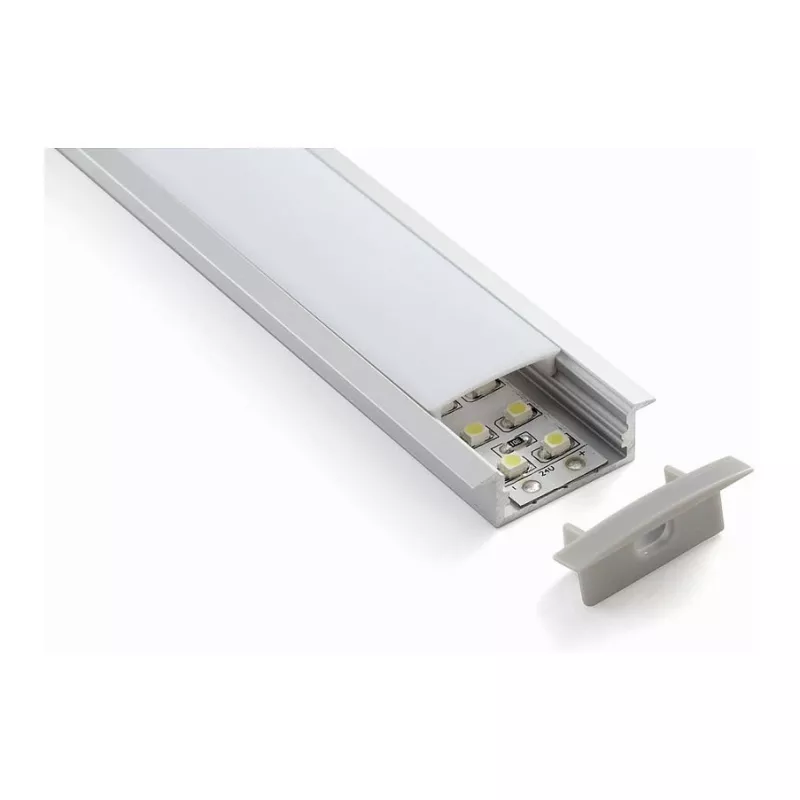 Synergy 21 S21-LED-PR20059 profilio šviestuvo montavimas ir priedai (S21-LED-PR20059)