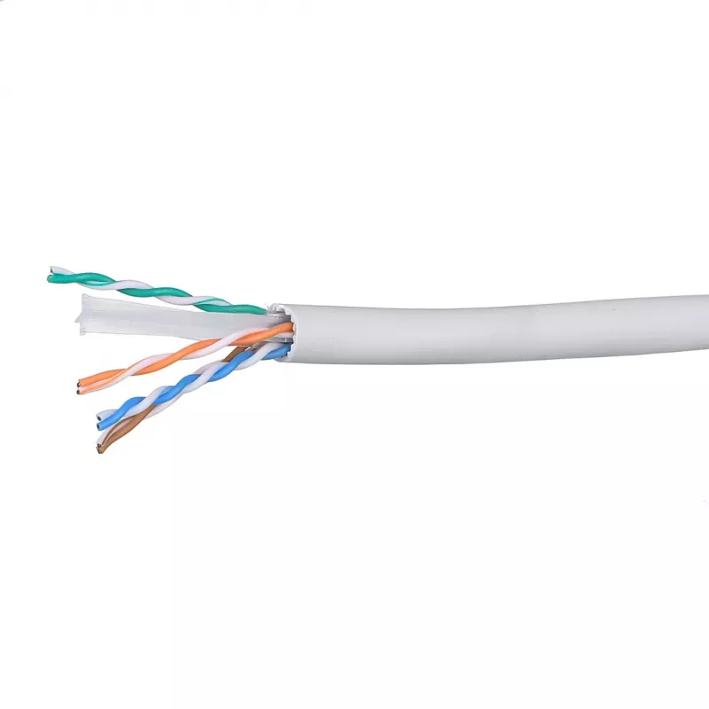 Tinklo kabelis Alantec KIU6ALSOH500D Cat6 U/UTP 23 AWG LSOH 500 m pilkas