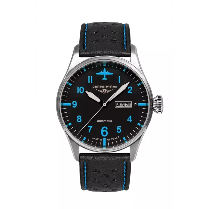 Rankinis laikrodis Bauhaus Tornado automatik 27663, 40 mm korpuso skersmuo