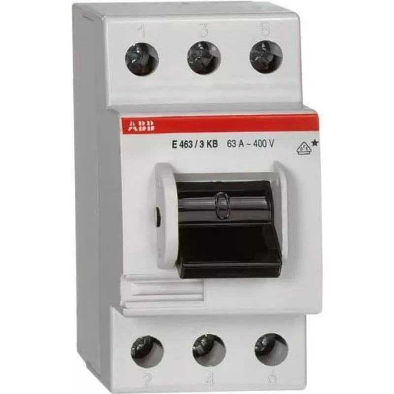 ABB E463/3KB elektrinis jungiklis Kippschalter 3P baltas (2CCE160300R0131)