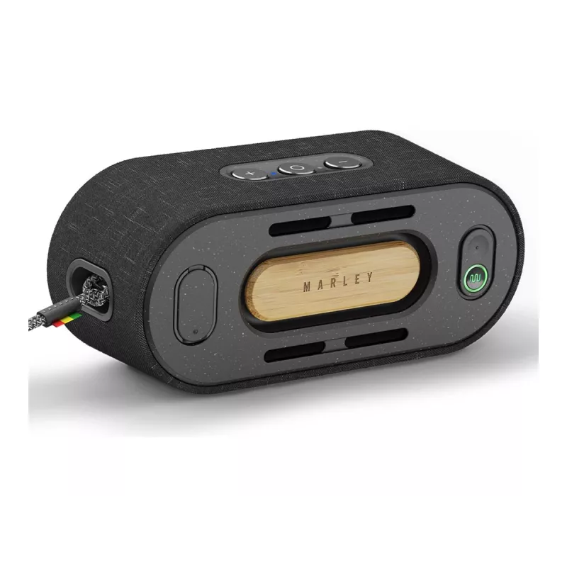 „The House Of Marley“ EM-JA021-SB nešiojamas/vakarėlių garsiakalbis Stereo nešiojamas garsiakalbis Juoda, Geltona 20 W