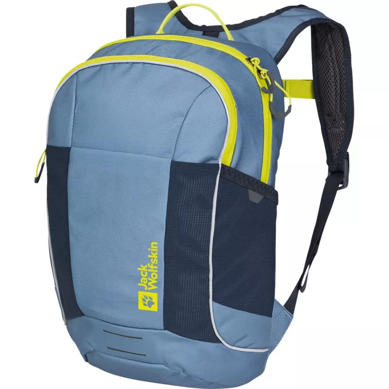 Jack Wolfskin Kids Moab Jam kuprinė - mėlyna / neoninė geltona, 12 l