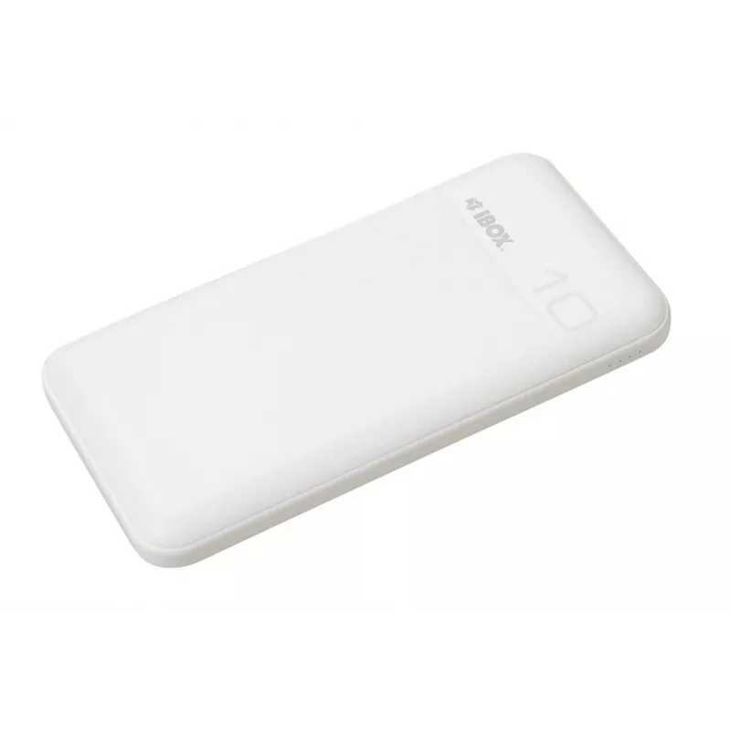 Nešiojama maitinimo banka IBOX IPB10 10000 mAh, ličio jonų, Quick Charge 3.0, USB-C ir USB-A išvestys, 20W PD